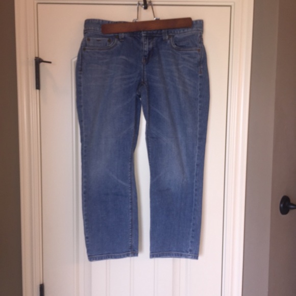 Ann Taylor Loft Denim Capris - Picture 3 of 4